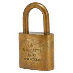 ルイ ヴィトン カデナ 南京錠 キー セット ゴールド メッキ レディース LOUIS VUITTON 【中古】