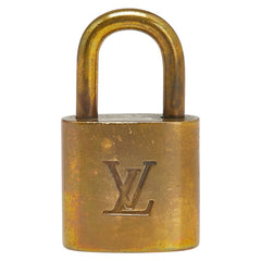 ルイ ヴィトン カデナ 南京錠 キー セット ゴールド メッキ レディース LOUIS VUITTON 【中古】