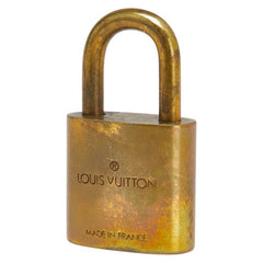 ルイ ヴィトン カデナ 南京錠 キー セット ゴールド メッキ レディース LOUIS VUITTON 【中古】