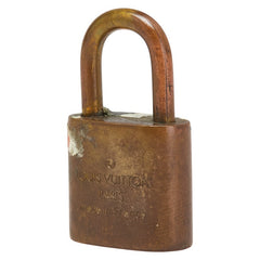 ルイ ヴィトン カデナ 南京錠 キー セット ゴールド メッキ レディース LOUIS VUITTON 【中古】