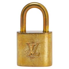 ルイ ヴィトン カデナ 南京錠 キー セット ゴールド メッキ レディース LOUIS VUITTON 【中古】