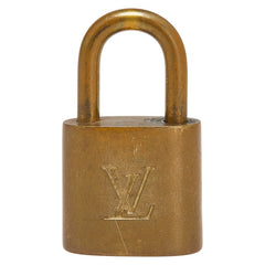 ルイ ヴィトン カデナ 南京錠 キー セット ゴールド メッキ レディース LOUIS VUITTON 【中古】