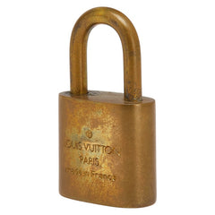 ルイ ヴィトン カデナ 南京錠 キー セット ゴールド メッキ レディース LOUIS VUITTON 【中古】