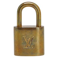 ルイ ヴィトン カデナ 南京錠 キー セット ゴールド メッキ レディース LOUIS VUITTON 【中古】