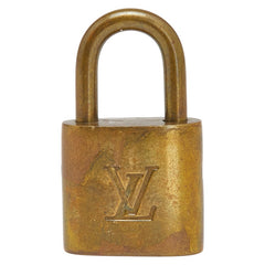 ルイ ヴィトン カデナ 南京錠 キー セット ゴールド メッキ レディース LOUIS VUITTON 【中古】