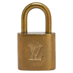 ルイ ヴィトン カデナ 南京錠 キー セット ゴールド メッキ レディース LOUIS VUITTON 【中古】