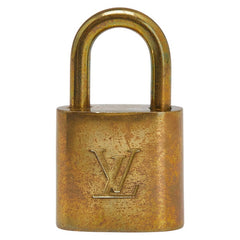 ルイ ヴィトン カデナ 南京錠 キー セット ゴールド メッキ レディース LOUIS VUITTON 【中古】