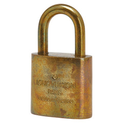 ルイ ヴィトン カデナ 南京錠 キー セット ゴールド メッキ レディース LOUIS VUITTON 【中古】