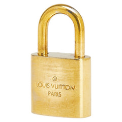 ルイ ヴィトン カデナ 南京錠 キー セット ゴールド メッキ レディース LOUIS VUITTON 【中古】