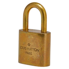 ルイ ヴィトン カデナ 南京錠 キー セット ゴールド メッキ レディース LOUIS VUITTON 【中古】