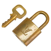 ルイ ヴィトン カデナ 南京錠 キー セット ゴールド メッキ レディース LOUIS VUITTON 【中古】