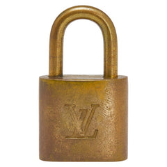 ルイ ヴィトン カデナ 南京錠 キー セット ゴールド メッキ レディース LOUIS VUITTON 【中古】