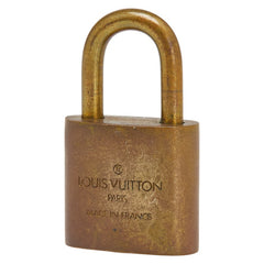 ルイ ヴィトン カデナ 南京錠 キー セット ゴールド メッキ レディース LOUIS VUITTON 【中古】