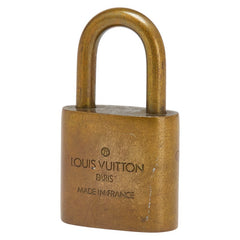 ルイ ヴィトン カデナ 南京錠 キー セット ゴールド メッキ レディース LOUIS VUITTON 【中古】