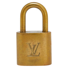 ルイ ヴィトン カデナ 南京錠 キー セット ゴールド メッキ レディース LOUIS VUITTON 【中古】