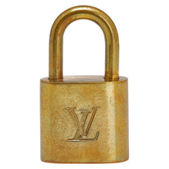 ルイ ヴィトン カデナ 南京錠 キー セット ゴールド メッキ レディース LOUIS VUITTON 【中古】