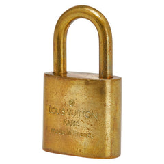 ルイ ヴィトン カデナ 南京錠 キー セット ゴールド メッキ レディース LOUIS VUITTON 【中古】