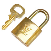 ルイ ヴィトン カデナ 南京錠 キー セット ゴールド メッキ レディース LOUIS VUITTON 【中古】