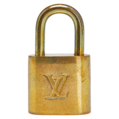 ルイ ヴィトン カデナ 南京錠 キー セット ゴールド メッキ レディース LOUIS VUITTON 【中古】