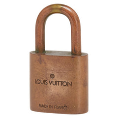 ルイ ヴィトン カデナ 南京錠 キー セット ゴールド メッキ レディース LOUIS VUITTON 【中古】