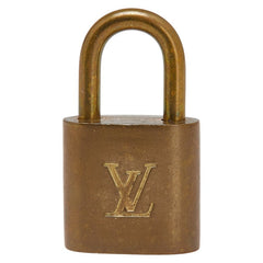 ルイ ヴィトン カデナ 南京錠 キー セット ゴールド メッキ レディース LOUIS VUITTON 【中古】