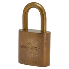 ルイ ヴィトン カデナ 南京錠 キー セット ゴールド メッキ レディース LOUIS VUITTON 【中古】