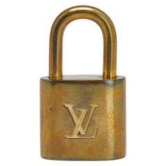 ルイ ヴィトン カデナ 南京錠 キー セット ゴールド メッキ レディース LOUIS VUITTON 【中古】