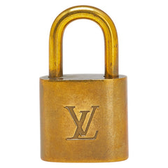 ルイ ヴィトン カデナ 南京錠 キー セット ゴールド メッキ レディース LOUIS VUITTON 【中古】