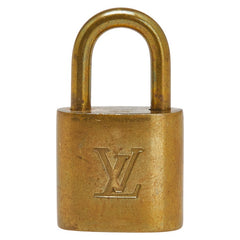 ルイ ヴィトン カデナ 南京錠 キー セット ゴールド メッキ レディース LOUIS VUITTON 【中古】