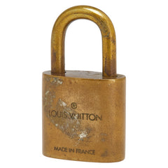 ルイ ヴィトン カデナ 南京錠 キー セット ゴールド メッキ レディース LOUIS VUITTON 【中古】