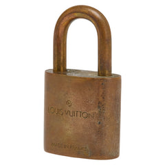 ルイ ヴィトン カデナ 南京錠 キー セット ゴールド メッキ レディース LOUIS VUITTON 【中古】