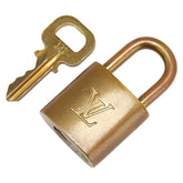 ルイ ヴィトン カデナ 南京錠 キー セット ゴールド メッキ レディース LOUIS VUITTON 【中古】