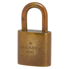 ルイ ヴィトン カデナ 南京錠 キー セット ゴールド メッキ レディース LOUIS VUITTON 【中古】