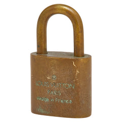 ルイ ヴィトン カデナ 南京錠 キー セット ゴールド メッキ レディース LOUIS VUITTON 【中古】