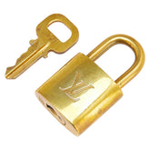 ルイ ヴィトン カデナ 南京錠 キー セット ゴールド メッキ レディース LOUIS VUITTON 【中古】