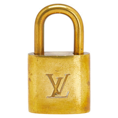 ルイ ヴィトン カデナ 南京錠 キー セット ゴールド メッキ レディース LOUIS VUITTON 【中古】