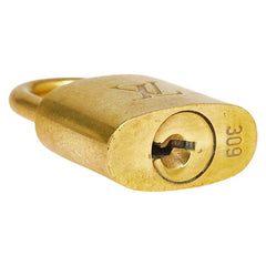 ルイ ヴィトン カデナ 南京錠 キー セット ゴールド メッキ レディース LOUIS VUITTON 【中古】