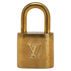 ルイ ヴィトン カデナ 南京錠 キー セット ゴールド メッキ レディース LOUIS VUITTON 【中古】