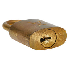 ルイ ヴィトン カデナ 南京錠 キー セット ゴールド メッキ レディース LOUIS VUITTON 【中古】