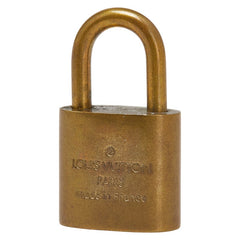 ルイ ヴィトン カデナ 南京錠 キー セット ゴールド メッキ レディース LOUIS VUITTON 【中古】