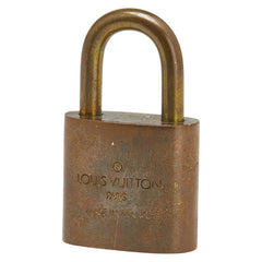 ルイ ヴィトン カデナ 南京錠 キー セット ゴールド メッキ レディース LOUIS VUITTON 【中古】