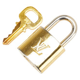 ルイ ヴィトン カデナ 南京錠 キー セット ゴールド メッキ レディース LOUIS VUITTON 【中古】