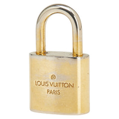 ルイ ヴィトン カデナ 南京錠 キー セット ゴールド メッキ レディース LOUIS VUITTON 【中古】