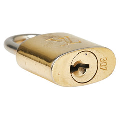 ルイ ヴィトン カデナ 南京錠 キー セット ゴールド メッキ レディース LOUIS VUITTON 【中古】