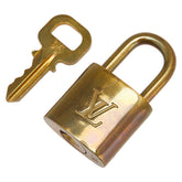 ルイ ヴィトン カデナ 南京錠 キー セット ゴールド メッキ レディース LOUIS VUITTON 【中古】