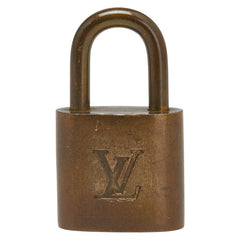 ルイ ヴィトン カデナ 南京錠 キー セット ゴールド メッキ レディース LOUIS VUITTON 【中古】