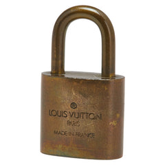 ルイ ヴィトン カデナ 南京錠 キー セット ゴールド メッキ レディース LOUIS VUITTON 【中古】