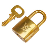 ルイ ヴィトン カデナ 南京錠 キー セット ゴールド メッキ レディース LOUIS VUITTON 【中古】