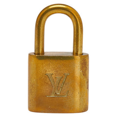 ルイ ヴィトン カデナ 南京錠 キー セット ゴールド メッキ レディース LOUIS VUITTON 【中古】