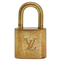 ルイ ヴィトン カデナ 南京錠 キー セット ゴールド メッキ レディース LOUIS VUITTON 【中古】